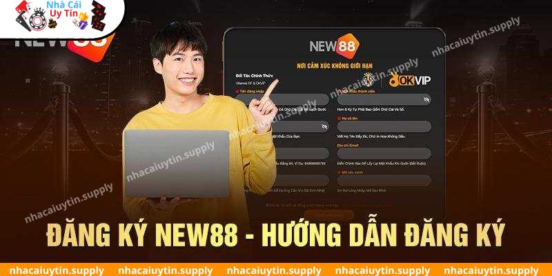 Thao tác đăng ký tài khoản