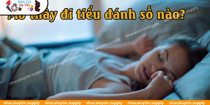 Ngủ mơ thấy đi tiểu và những con số may mắn nhất